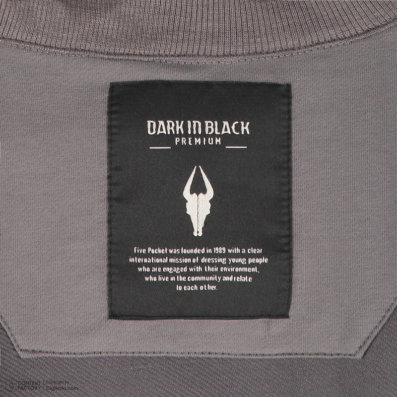 سویشرت مردانه ایزی دو مدل 8170 رنگ طوسی